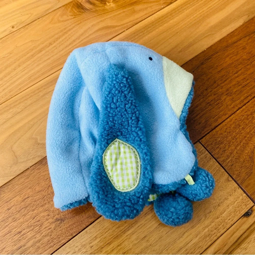 Pottery Barn Kids Hat Vintage Patchwork Dog Hat Infant size 0-12 months